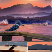 "The Kingfisher – Vancouver, BC" The Art Shop | Artist Graham Watts