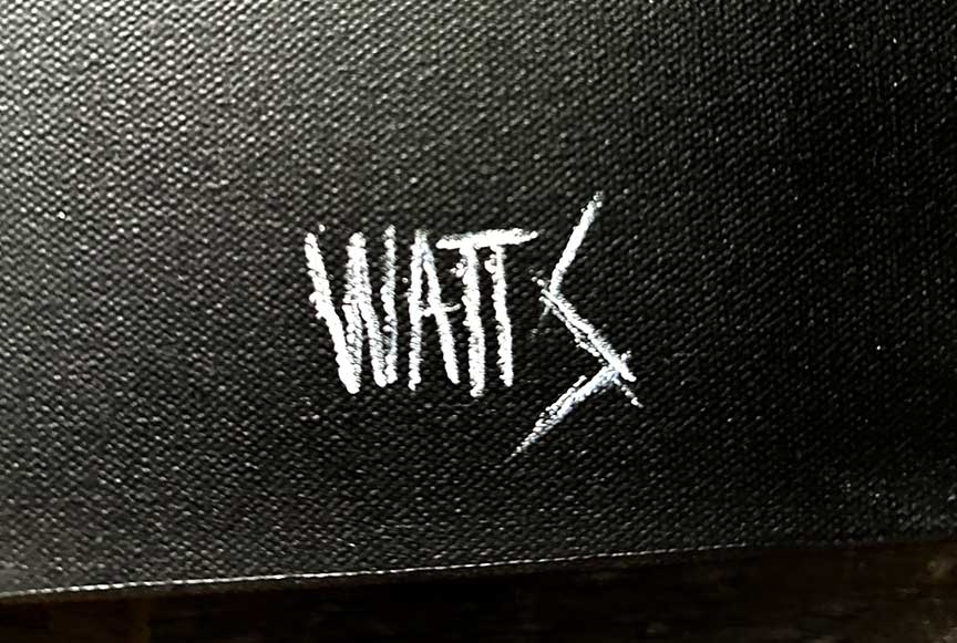 Signed by Graham Watts