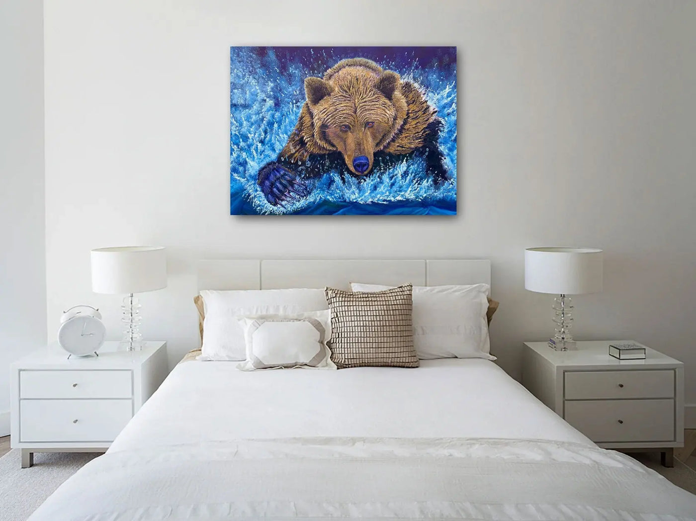 "Felix" Grizzly Bear - Limited Edition Print - The Art Shop | Artist Graham Watts