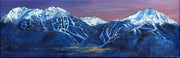 Mountain Landscape Art: Whistler & Blackcomb Mountain Original Oil Paintings for Sale
