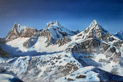 Mountain Landscape Art: Tantalus Range, Squamish BC | Graham Watts, Canadian Oil Painter Vancouver