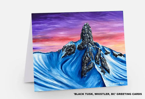 Order "Black Tusk" Whistler, BC Fine Art Greeting Cards - The Art Shop | Artist Graham Watts