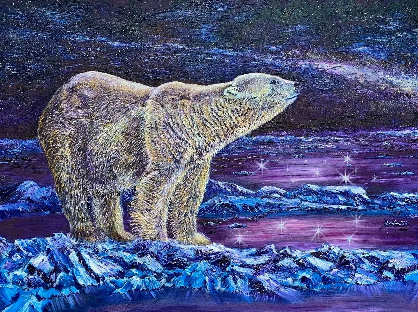 Framed prints wall art  "Polar Solitude" - Limited Edition Print - The Art Shop | Artist Graham Watts