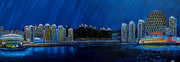 Vancouver Cityscapes Artwork "False Creek - Artist Graham Watts | Canadian Oil Painter in Vancouver, BC