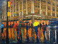 Original Painting "Vintage Hudson's Bay – Vancouver, BC" By Graham Watts (Watts Art Studios)