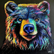 Wildlife Artwork "Radiant Majesty" Grizzly Bear - Artist Graham Watts | Canadian Oil Painter in Vancouver, BC